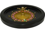 Hot Games Roulette Bak 52 Cm Legno Nero Mdf/Palla