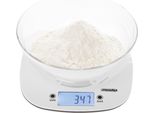 Adler Kitchen Scale With A Bowl | Ms 3179B | Graduation 1 G | Display Type Lcd | Black