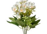 Fiore Artificiale Clayre & Eef 30 Cm Plastica Bianca