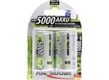 Ansmann 5030922 1X2 Batteria Ricaricabile Ansmann Maxe Nimh Mono D 5000 Mah 5030922