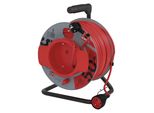 Emos Cavo Di Prolunga Per Fusti 50 M / 1 Presa / Rosso / Pvc / 230 V / 1,5 Mm2, P19150