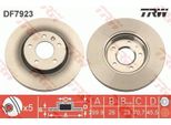 2X Disco Freno Trw DF7923 Per Opel Astra J Sports Tourer (P10) Astra J 45 5Mm