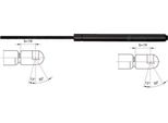 Cofano Con Molla A Gas 250 Mm Metzger Per Ford Mondeo Iii