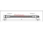 Tubo Freno 460Mm Metzger Per CitroËN Jumpy I