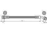 Tubo Freno 149Mm Metzger Per Kia Sorento I