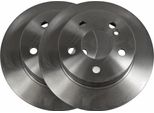 2X Disco Freno Vaico V30-40007 Posteriore 57 5Mm 278Mm