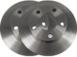2X Disco Freno Vaico V10-40068 Posteriore Per Vw Passat Variant (3B6) Passat (3B3)