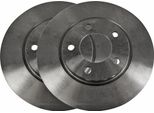 2X Disco Freno Vaico V33-80008 Per Chrysler Voyager Iv (Rg Rs) 38Mm 7 07Kg