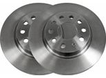 2X Disco Freno Vaico V10-80069 Anteriore Per Vw Golf V Hatchback (1K1) 280Mm 280Mm