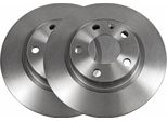 2X Disco Freno Vaico V10-80039 Anteriore Per Vw Passat Variant (3B5) Passat (3B2)