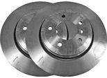 2X Disco Freno Vaico V20-80049 Posteriore Per Bmw 3 Sedan (E46) 3 Touring (E46)