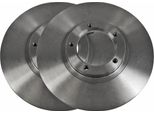 2X Disco Freno Vaico V25-80011 Anteriore Per Ford Transit MK-5 Bus (E_ _) 43Mm