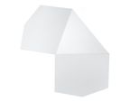 Lampada Da Parete Tre Bianco 2Xg9 8W Acciaio 8X30X30Cm Sollux Lighting