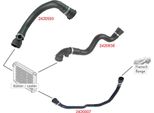 Tubo Radiatore, Inferiore Destro Metzger Per Bmw 3 (E46)