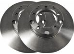 2X Disco Freno Vaico V30-40037 Anteriore Adatto A MERCEDES-BENZ T1 Furgone (602)