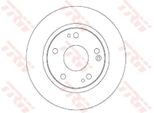 2X Disco Freno Trw DF6704 Per Honda Civic X Hatchback (Fc_ Fk) 39 1Mm 260Mm