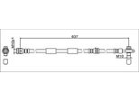 Tubo Freno Anteriore 637Mm Metzger Per Audi A3 Sportback