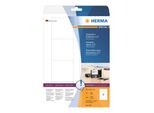 Etichette Per Dischi Herma 3,5" Speciale, 70 X 67,7 Mm, Bianco"