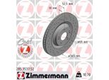 2X Disco Freno Zimmermann 285.3537.52 Per Hyundai I30 Iii Fastback (Pde Pden)