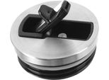 Coperchio Per Vaso Thermos 500/700 Ml - Acciaio Inox, Plastica Nera