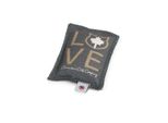 Cuscino Coccola Per Gatti Canadesi | Love | Grigio Scuro Con Marrone | Erba Gatta 5G