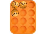 Stampo In Silicone Per 12 Muffin - Facile Da Usare E Antiaderente