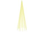 Vidaxl Albero Di Natale A Led Per Pennone Bianco Caldo 732 Led 500 Cm