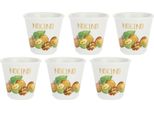 La Porcellana Bianca Set 6 Bicchieri Per Liquore Nocino 75 Ml P012715NOCZ