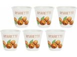 La Porcellana Bianca Set 6 Bicchieri Amaretto 75 Ml P012715AMAZ