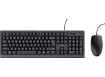 Trust Trust TKM-250 Tastiera Mouse Incluso Office Usb Qwertz Tedesco Nero