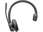 Cuffie Poly Voyager 4310-M USB-C + Dongle BT700 + Stazione Di Ricarica, Certificate Per Microsoft Teams, Wireless, Ufficio/Call Center, 20 - 20000 Hz, 55 G, Cuffie