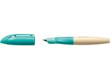 Stabilo 5014/27-41 Stilografica Per La Scuola Easybirdy® Timber - Per Destrorsi Pennino A, Colore Verde/Legno, Inclusa Cartuccia Standard