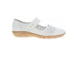 Ballerine Da Donna Rieker 44880-80 Weiss 38