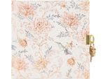 Diario Goldbuch Hybrid Heritage Albicocca 16,5X16,5 Cm 96 Pagine Bianche