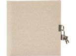 Goldbuch Diario Estate Beige 16,5X16,5 Cm 96 Pagine Bianche