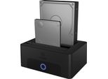 Icy Box IB-1232CL-U3 - Docking Station Per Hdd - 2,5" / 3,5"" Condiviso (6,4 Cm/8,9 Cm Condiviso) - Sata 6Gb/"