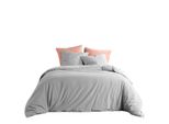 Biancheria Da Letto In Cotone Linette, 240 X 220 Cm, Grigio