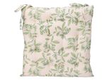 Cuscino Per Sedie Da Giardino Con Motivo Floreale, 40 X 40 Cm, Cotone