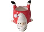 Coprivaso In Ceramica Timmy, Altezza 10,5 Cm