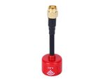 Antenna Ad Alte Prestazioni 5,8 Ghz 3 Dbi Rhcp Per Drone Da Corsa Fpv, Accessori Rc, Connettore RP-SMA (Rosso)