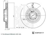 2X Disco Freno Anteriore Blue Print ADBP430177