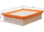 Filtro Aria Mahle Lx 5793