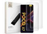 Tech-Protect Glass Uv+ 2-Pack Xiaomi Redmi Note 14 Pro 4G / 5G / 14 Pro+ Plus 5G / Poco X7 5G Vetro Temperato Trasparente