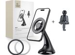 Tech-Protect N56 Magnetic Magsafe Dashboard Unrg & Vent Car Mount Nero