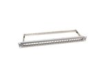 Logilink Professional NK4041 Pannello Patch Keystone 19" Logilink, Schermato, Grigio Chiaro"