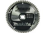 Lama Per Sega Circolare Makita Tct, Speciale, Tct Tct - 190 X 20 Mm - 60 Denti - Alluminio