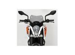 Parabrezza Mra Spoiler Parabrezza S Nero Con Abe Per Ktm Duke 125