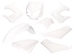 Kit Carenatura Bianca Per Derbi Senda R, Sm X-Treme, Sm Drd