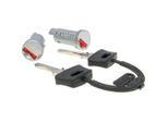 Schlosssatz Lenkschloss 2 Zylinder FüR Piaggio Zip, Tph, Nrg, Skr, Free, Sfera, Vespa Px, Pk, P, Cosa