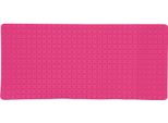 Msv Premium Tappetino Da Doccia Tappetino Da Bagno Tappetino Da Bagno Antibatterico Antiscivolo Con Ventose - Rosa - Circa 36 X 76 Cm - Profuma Di Rose - Lavabile A 60° Gradi